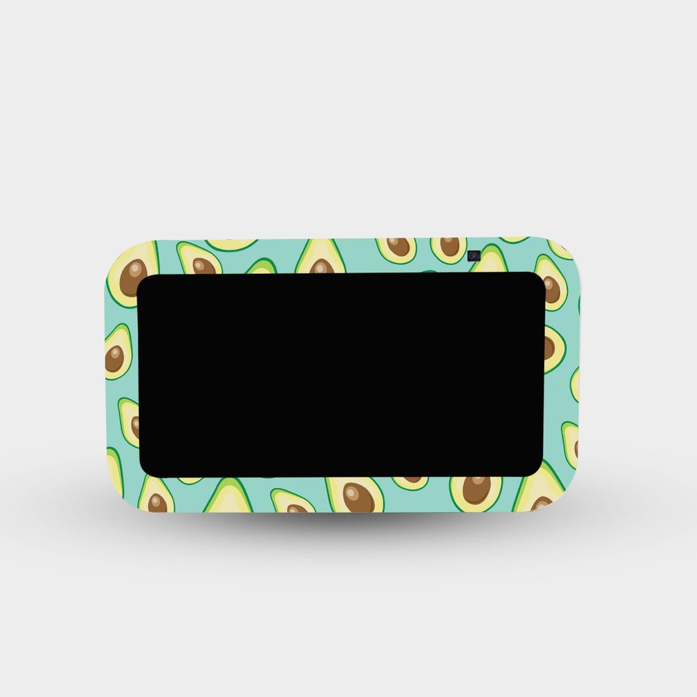 MightySkins Skin Compatible with Amazon Echo Show 5 (Gen 3) - Seafoam Avocados | Protective, Durable, and Unique Vinyl Decal wrap Cover | Easy to Apply, Remove, and Change Style