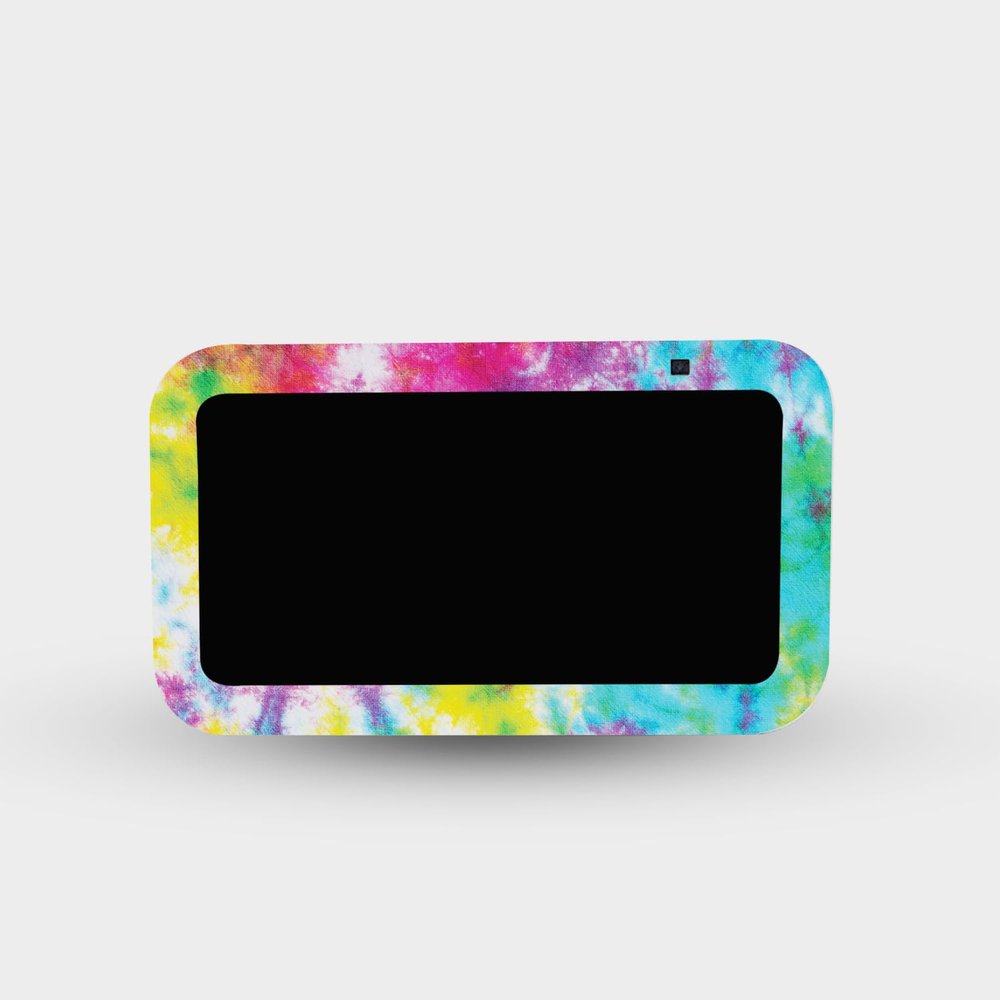MightySkins Skin Compatible with Amazon Echo Show 5 (Gen 3) - Tie Dye Splatter | Protective, Durable, and Unique Vinyl Decal wrap Cover | Easy to Apply, Remove, and Change Style