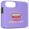 Powered by Soda Pop, Kawaii Cute Cola Cup Otaku Top Case for iPhone 13 view 3