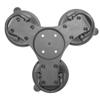 iBOLT Triple Suction Cup Base with Universal 4- Hole AMPS Pattern view 1
