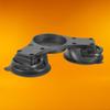 iBOLT Dual Suction Cup Base with Universal 4- Hole AMPS Pattern view 3
