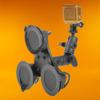 iBOLT Action Camera IncrediBOLT 360 Heavy Duty Triple Suction Cup Mount for Action Cameras and 1/4 20 Accessories view 4