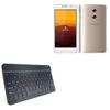 BoxWave Keyboard Compatible with Cherry Mobile Desire R8 - SlimKeys Bluetooth Keyboard, Portable Thin with Chiclet-Style Keys - Jet Black view 1