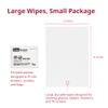 Easy Screen, Premium Screen Cleaning Wipes, Electronics, Touchscreens, and Glasses Cleaner, 50 Individual Packets Per Box, Large 5 x 8 Wipe view 3