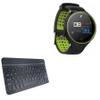 BoxWave Keyboard Compatible with Cherry Mobile Flare Sport - SlimKeys Bluetooth Keyboard, Portable Thin with Chiclet-Style Keys - Jet Black view 1