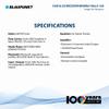 BLAUPUNKT Beverly Hills 150 Multimedia Car Stereo - 120W Peak Power, Bluetooth Connectivity, Hands-Free Calling, Detachable Faceplate, DVD & CD Receiver, USB/SD, AM/FM, Remote Control - Black view 3