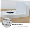 Uonlytech 2pcs Outdoor Camera Bracket Abs Wall Mount for Security Cameras Shape Design Easy Installation for CCTV view 2