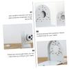 Uonlytech 2pcs Outdoor Camera Bracket Abs Wall Mount for Security Cameras Shape Design Easy Installation for CCTV view 4