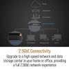 QNAP TS-873A 8-Bay AMD Ryzen Quad-Core 2.5GbE NAS with QSW-1105-5T 5-Port 2.5GbE Unmanaged Switch (TS-873A-SW5T-US) view 3