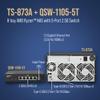 QNAP TS-873A 8-Bay AMD Ryzen Quad-Core 2.5GbE NAS with QSW-1105-5T 5-Port 2.5GbE Unmanaged Switch (TS-873A-SW5T-US) view 4