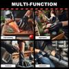 ARKEVA Black Nitrile Disposable Gloves 6 Mil. Chemical Resistance, Tear-Resistance, Latex & Powder Free (1000, X-Large) view 2