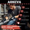 ARKEVA Black Nitrile Disposable Gloves 6 Mil. Chemical Resistance, Tear-Resistance, Latex & Powder Free (1000, X-Large) view 3