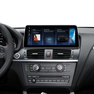 KOASON 12.3inch 8+128GB Android13 Display Screen Upgrade CarPlay Android Auto 4G LTE Multimedia Player GPS Navigation for BMW X3 X4 F25 F26 2014-2016 Year NBT