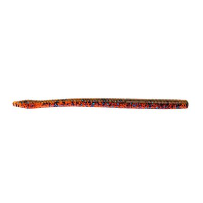 BAITFUEL T-Mac Durable Straight Tail Worm Infused with Supercharged X55 Formula Gel | 6.5-Inch, Kentucky Special