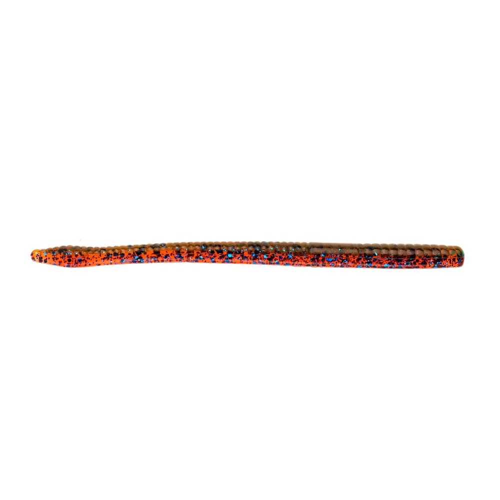 BAITFUEL T-Mac Durable Straight Tail Worm Infused with Supercharged X55 Formula Gel | 6.5-Inch, Kentucky Special