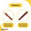 BAITFUEL T-Mac Durable Straight Tail Worm Infused with Supercharged X55 Formula Gel | 6.5-Inch, Kentucky Special view 3