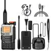 Quansheng UV-K5(8) Radio USB-C Charging Two Way Radio Long Range with NOAA for Adults 5W U/V Dual Band DTMF AM FM Walkie Talkie Rechargeable UV-K6 On-Ear Headset Chirp view 1