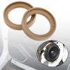 ECSiNG 2PCS 3 Inch Car Speaker Spacer Ring Car Speaker Wood Gasket Ring Car Mounting Spacer Ring Speaker Wooden Spacer Ring for Boats Cars Trucks RV Speakers view 2