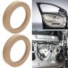 ECSiNG 2PCS 3 Inch Car Speaker Spacer Ring Car Speaker Wood Gasket Ring Car Mounting Spacer Ring Speaker Wooden Spacer Ring for Boats Cars Trucks RV Speakers view 3