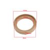 ECSiNG 2PCS 3 Inch Car Speaker Spacer Ring Car Speaker Wood Gasket Ring Car Mounting Spacer Ring Speaker Wooden Spacer Ring for Boats Cars Trucks RV Speakers view 4