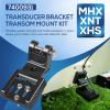 Bonbo 7400931 MHX XNT Transducer Bracket, Transom Mount Plate Replacement for XHS Model Transducers, Transom Mounting Hardware Kit for XNT 9 20, XNT 9 20 T, XNT 9 QB 90 T, XNT 9 QB 90, XNT 9 SI 180 T view 2