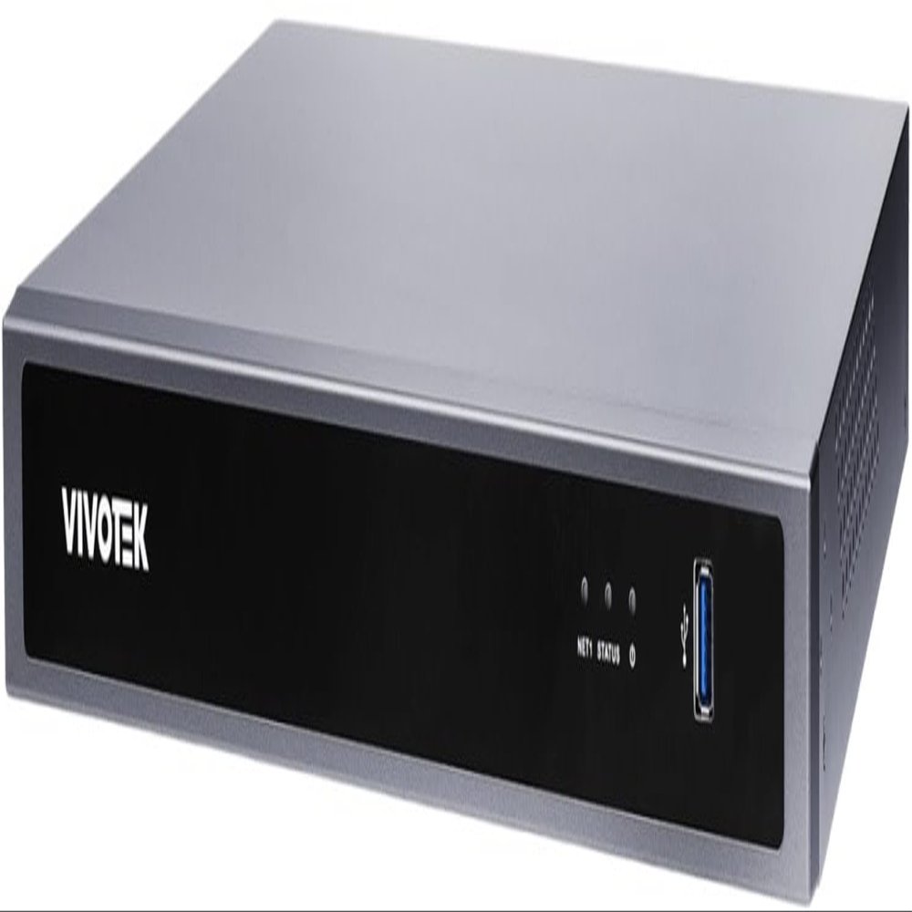 Vivotek ND9326P Core+ AI H.265 8-Channel Embedded PoE Network Video Recorder, Up to 7680x2560 Decoding Resolution, HDMI/VGA, 1 In/1Out Audio, 4 in/1 Out Alarm, 224Mbps Bandwidth
