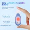 Rechargeable Nurse Light Clip On for Night Shift, Bright Hand-Free Nursing Work Flashlight, Lightweight Nurse Scrub Light for Badge, Emergency Clip-on Flashlight for Travel, Walk, Run, Pink view 3