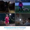 Rechargeable Nurse Light Clip On for Night Shift, Bright Hand-Free Nursing Work Flashlight, Lightweight Nurse Scrub Light for Badge, Emergency Clip-on Flashlight for Travel, Walk, Run, Pink view 4