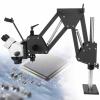 Diamond Gemstone Setting Microscope,Digital Parfocal Microscope,Soldering Microscope for Electronics Repair,Soldering Microscope,Electronic Magnifier,77MM view 1