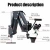 Diamond Gemstone Setting Microscope,Digital Parfocal Microscope,Soldering Microscope for Electronics Repair,Soldering Microscope,Electronic Magnifier,77MM view 2