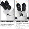 Diamond Gemstone Setting Microscope,Digital Parfocal Microscope,Soldering Microscope for Electronics Repair,Soldering Microscope,Electronic Magnifier,77MM view 4