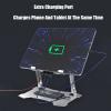 Aluminum Alloy Adjustable Laptop Bracket for Computer Bracket Laptop Bracket Cooling Fan Pad Laptop Bracket Base view 4