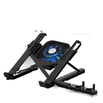 Adjustable Laptop Stand for Desk Portable Laptop Riser Ergonomic Cooling Notebook Bracket Laptop Cooling Pads with Phone Holder (Color : 01)