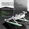 Adjustable Laptop Stand for Desk Portable Laptop Riser Ergonomic Cooling Notebook Bracket Laptop Cooling Pads with Phone Holder (Color : 01) view 4