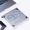 Dual Cooling Fan Notebook Computer Holder Bracket Rack Computer Accessories Notebook Support Bracket Supplies view 2