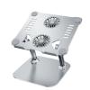 Adjustable Laptop Stand with Cooling Fan Aluminum Alloy Computer Holder for All Computers (Color : B) view 1