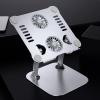 Adjustable Laptop Stand with Cooling Fan Aluminum Alloy Computer Holder for All Computers (Color : B) view 3