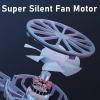 Aluminum Stand Foldable Desk Riser Mute Cooling Fan Adjustable Notebook Stand for Computer Tablet (Color : B) view 4