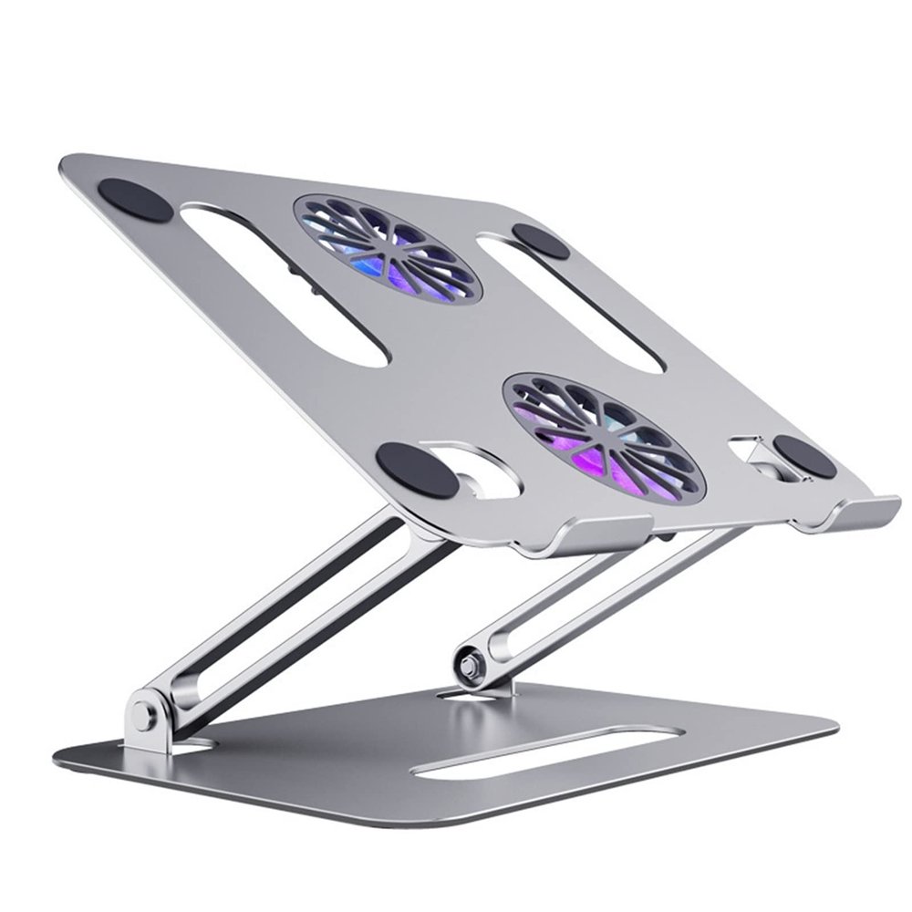 Portable Laptop Bracket Support Laptop Laptop Bracket Fan Cooling Bracket Riser (Color : A)