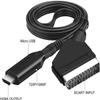 BUBUCAM SCART to HDMI Converter, HD 1080P Video Audio Cable Adapter Converter for HDTV STB VHS Xbox PS3 Sky DVD Blu-Ray view 3
