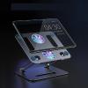 Foldable Laptop Tablet Stand with Cooling Fan Heat Dissipation Aluminum for Desktop Stand Notebook Holder Cooler (Color : B) view 3