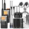 2 Packs Quansheng UV-K5(8) Radio USB-C Charging Two Way Radio Long Range with NOAA for Adults 5W U/V Dual Band DTMF AM FM Walkie Talkie Rechargeable UV-K6 with 771 Antenna Speaker Mics Cable view 1