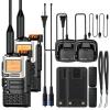 2 Packs Quansheng UV-K5(8) Radio USB-C Charging Two Way Radio Long Range with NOAA for Adults 5W U/V Dual Band DTMF AM FM Walkie Talkie Rechargeable UV-K6 771 Antenna view 1