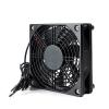 Router Fan Cooler TV Box Wireless Cooling Silent Quiet Power Fan Screws Protective Net view 1