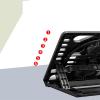 Portable Laptop Stand with Cooling Fan Adjustable Laptop Stand Tablet Holder for Notebook Gaming Laptop Accessories view 3
