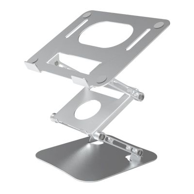 Zhjlut Universal Laptop Stand Aluminum Three Layer Adjustable Laptop Stand Portable Tablet Stand for Computers (Color : C)