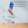 Zhjlut Universal Laptop Stand Aluminum Three Layer Adjustable Laptop Stand Portable Tablet Stand for Computers (Color : C) view 2