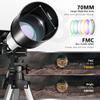 A-Maker Telescope for Astronomy Beginners (16X-120X),70mm Caliber, The Perfect Astronomical Observation Equipment for Beginners- Portable Telescope with Carrying Case, Smartphone Adapter view 2