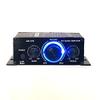 12V 400W Aluminum HiFi Audio Amplifier Car Stereo Mini Power Amplifier, Stereo Audio Amplifier for Home Cars, Motorcycles view 2