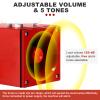 Saladulce IP66 Waterproof Industrial Siren with Strobe Light | 120dB Loud Outdoor Warning | Adjustable Volume & Tone | for Home, Office, Warehouse, Factory, Emergency, Tornado (110V) view 3